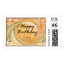 Happy Birthday Leo postage by dndartstudio Happy Birthday Leo postage