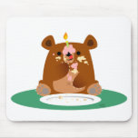 Happy Birthday, little bear!! Mouse Pad