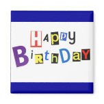 Happy Birthday magnets