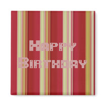 Happy Birthday magnets
