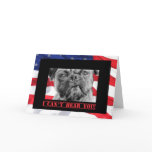 Happy Birthday Military Soldier U.S. Flag and Pug Cards