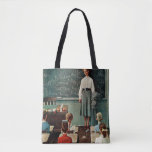Happy Birthday, Miss Jones by Norman Rockwell Tote Bag