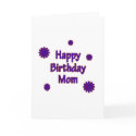 Happy Birthday Mom cards by fullofNuts Happy Birthday Mom cards