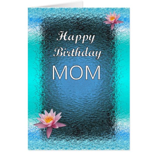 Happy Birthday MOM Card