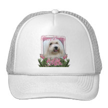 Happy Birthday Mom - Coton de Tulear Mesh Hat