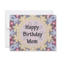 Happy Birthday Mom invitations by JustParties Happy Birthday Mom invitations