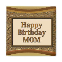 Happy Birthday Mom magnets by JustParties Happy Birthday Mom magnets