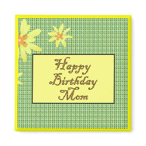 Happy Birthday Mom magnets by JustParties Happy Birthday Mom magnets