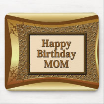Happy Birthday Mom mousepads by JustParties Happy Birthday Mom mousepads