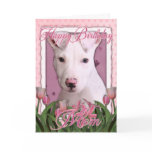 Happy Birthday Mom - Pitbull Puppy - Petey cards