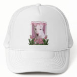 Happy Birthday Mom - Pitbull Puppy - Petey hats
