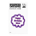 Happy Birthday Mom postage by fullofNuts Happy Birthday Mom postage