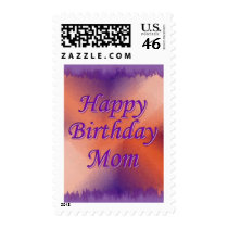 Happy Birthday Mom postage by JustParties Happy Birthday Mom postage