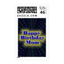 Happy Birthday Mom postage by JustParties Happy Birthday Mom postage