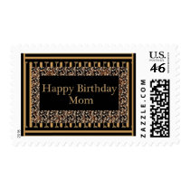 Happy Birthday Mom postage by JustParties Happy Birthday Mom postage