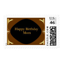 Happy Birthday Mom postage by JustParties Happy Birthday Mom postage