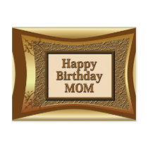 Happy Birthday Mom postcards