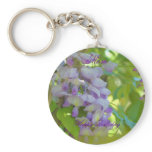 Happy Birthday Mom Wisteria Flower Keychain