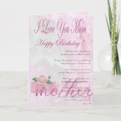 happy birthday cards for mom. Happy Birthday Mother from