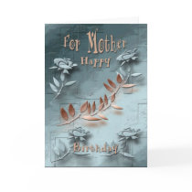 Happy Birthday Mother greeting card