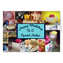 Happy Birthday Mother Greeting Card