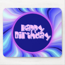 Happy Birthday mousepads by dndartstudio Happy Birthday mousepads