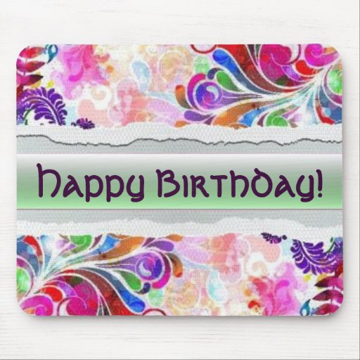 Happy Birthday!  Mousepad