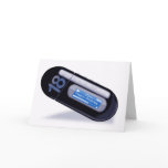 Happy Birthday MP3 type of player cards