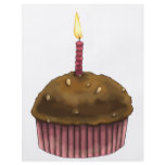 Happy Birthday Muffin Full Color Flyer