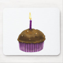 Happy Birthday Muffin Mousepad