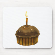 Happy Birthday Muffin Mousepad