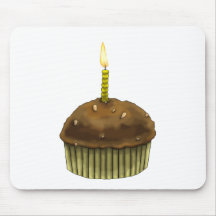 Happy Birthday Muffin Mousepad