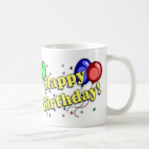 Happy Birthday mugs