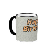 Happy Birthday mugs