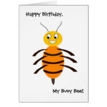 Happy Birthday, My Busy Bee! Cards