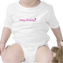 Happy Birthday! - onsie t-shirts