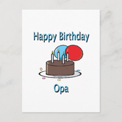 Happy Birthday Opa