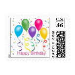 Happy Birthday Party Balloons Postage
