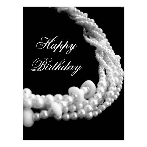 Happy Birthday Pearl Postcard Zazzle