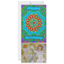 Happy Birthday Photo Card Personalized Invitations