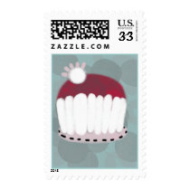 Happy Birthday pie berry sweet dessert Postage postage