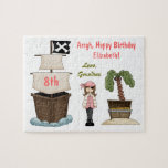 Happy Birthday Pirate Puzzle