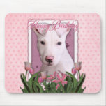 Happy Birthday - Pitbull - Petey mousepads