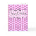 Happy Birthday PolkaDots Card