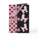Happy Birthday Poodle cards