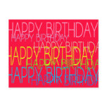Happy Birthday postcards