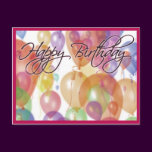 Happy Birthday Post Card