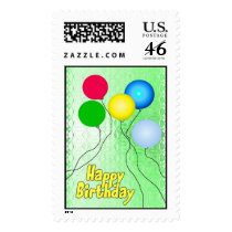 Happy Birthday Postage Stamp