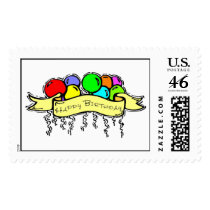 Happy Birthday postage