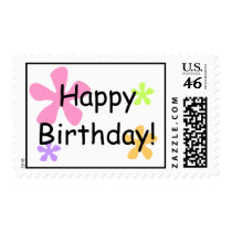 Happy Birthday! postage by princessklb07 Happy Birthday! postage